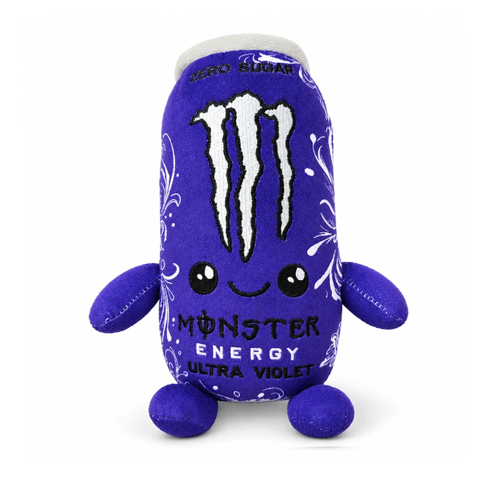 2026 HOT White Monster Energy Drink Simulation CanPlush Toy, Cute Soft Stuffed Doll Figure, Home Decorand Gift for Friend Orname