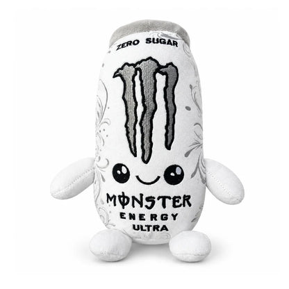 2026 HOT White Monster Energy Drink Simulation CanPlush Toy, Cute Soft Stuffed Doll Figure, Home Decorand Gift for Friend Orname